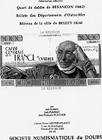  � daldre, billets d�Outre-Mer, m�reau de BELLEY