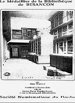 M�daillier de la biblioth�que de BESANCON