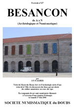 BESANCON de A � N (Arch�ologique et Numismatique)
