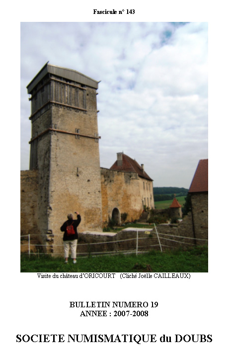 Bulletin n� 19 2007/2008 avec sortie � Vesoul et Oricourt