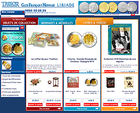 numismatique TRESOR DU PATRIMOINE